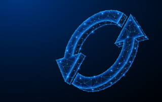 Computer updating operating system from Windows 10 to Windows 11